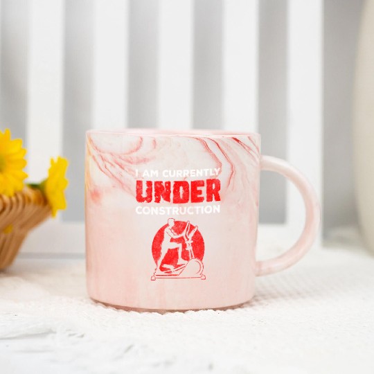 Cardio Cross Workout Trainer Marble Mugs