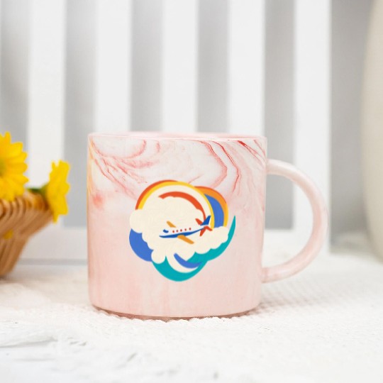 Wanderlust Traveler - Adventure Seeker Marble Mugs