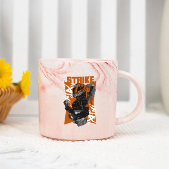 Strike Rebels Street Fashion Marble Mugs