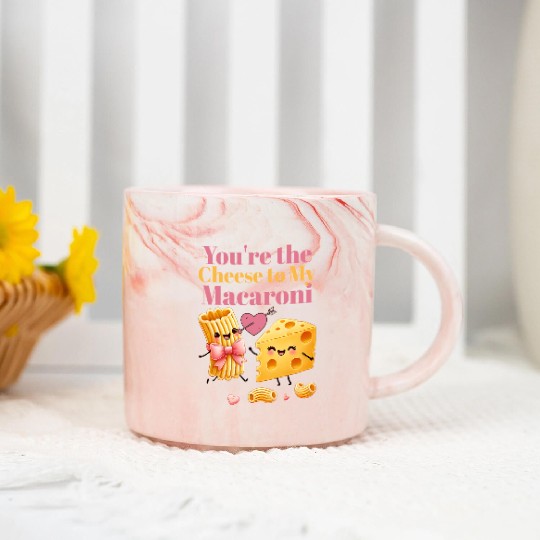 Your the cheese to my macaroni Marble Mugs