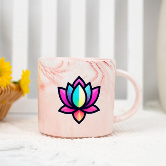Enjoy your yoga Marble Mugs