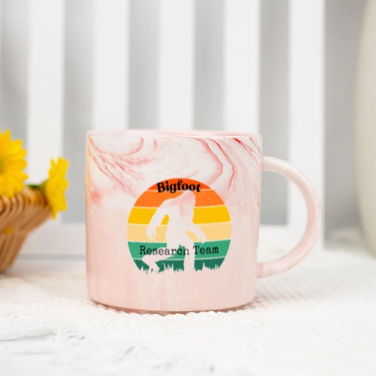 Bigfoot Research Team spectrum Marble Mugs
