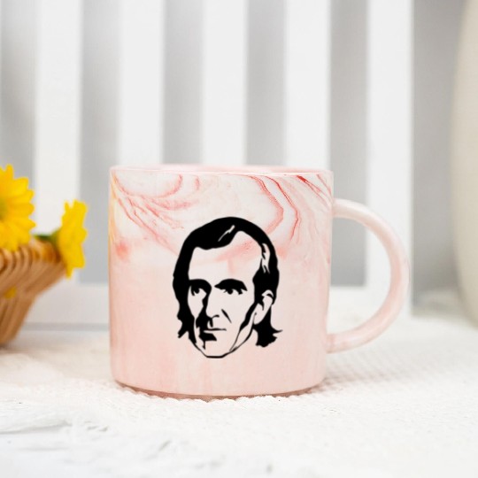 President James K Polk Marble Mugs