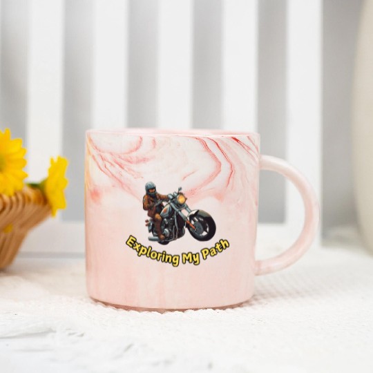 Road Trip - Exploring My Path Marble Mugs