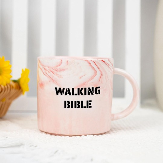 Walking Bible Collection Marble Mugs