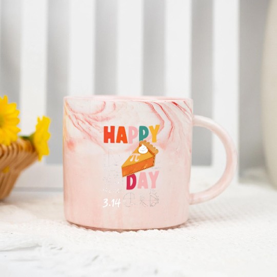 Pi Day 3.14 Pie Math Science Pi Symbol Teachers Marble Mugs