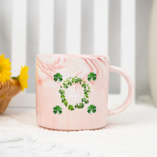 luck of the irish Marble Mugs