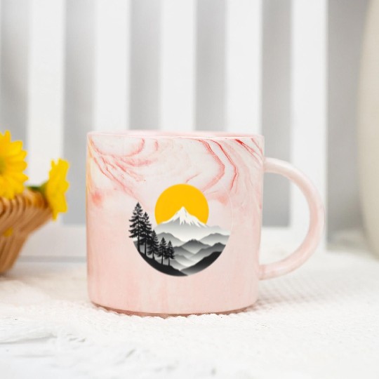 road trip Marble Mugs