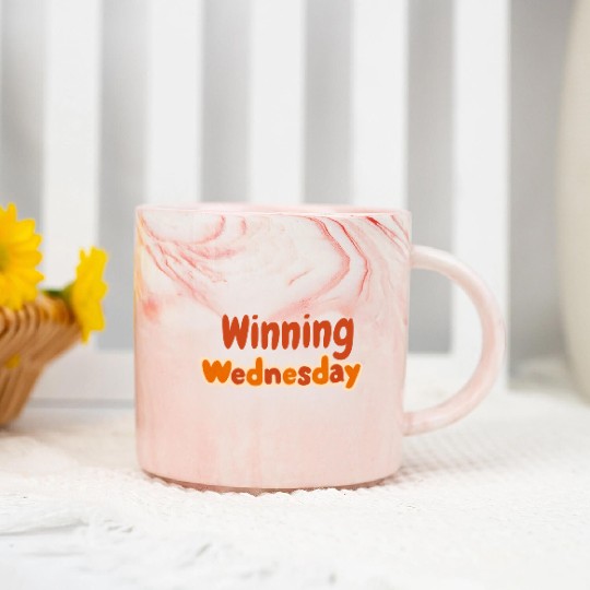 Winning Wednesday Mood Marble Mugs