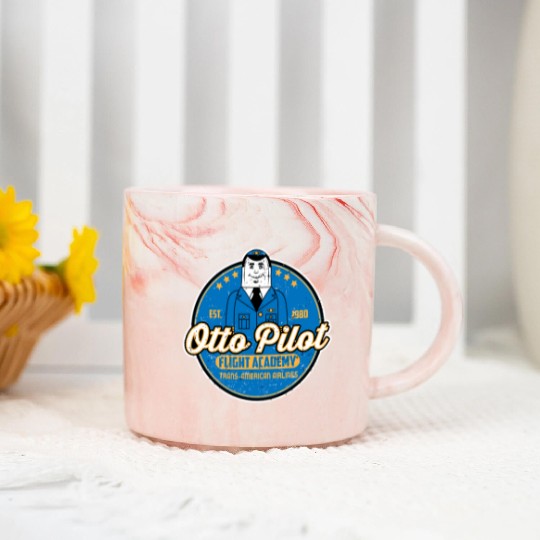 Otto Pilot flight academy Marble Mugs
