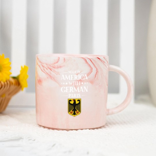 Made In America With German Parts US Marble Mugs
