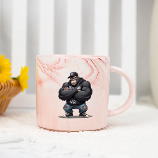 Gorilla Marble Mugs