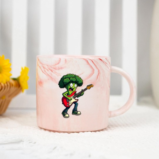 Rocking Broccoli Marble Mugs