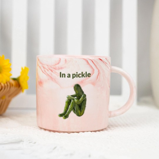 I'm in a Pickle – But This Is Just a Person Who Lo Marble Mugs