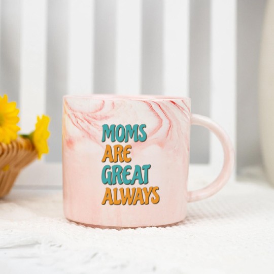 Funny Mom Mothers Day Mama Proud Family Love Marble Mugs