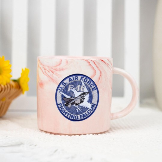 US Air Force 14 Marble Mugs