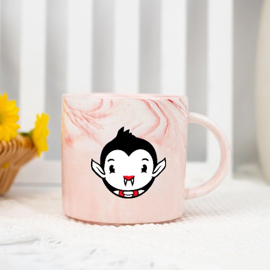 Duck Vampire Halloween Costume Bloodsucker Monster Marble Mugs
