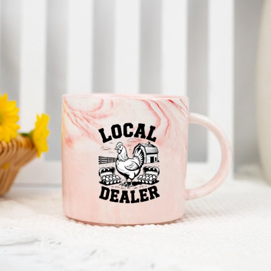 Local Egg Dealer Easter Sunday Easter Egg Marble Mugs
