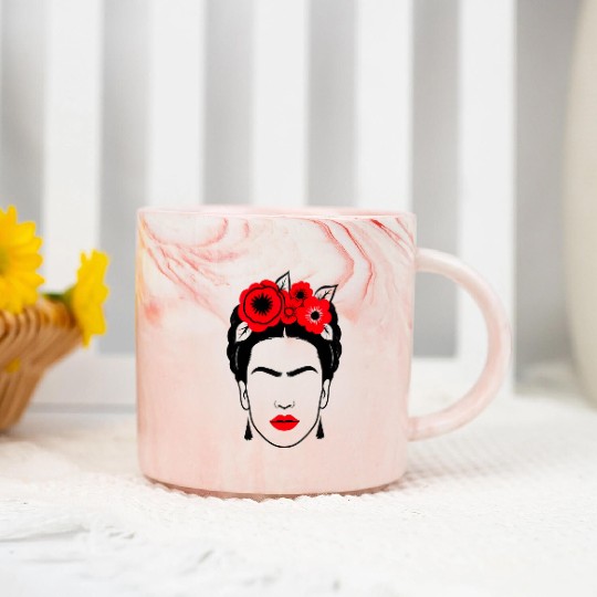 Frida frida kahlo Marble Mugs
