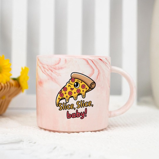 Slice Slice Baby Marble Mugs