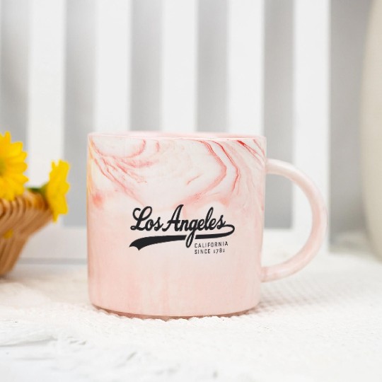 Los Angeles Limited Edition Since 1781 Marble Mugs