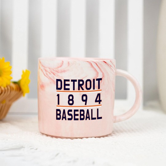 Detroit Baseball Classic Marble Mugs