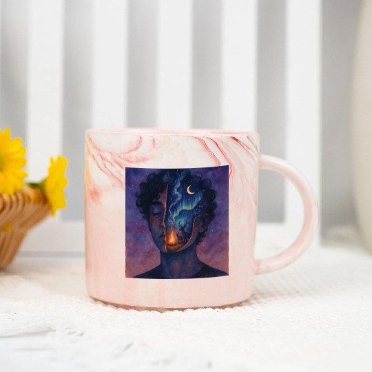 Wilderness Within Marble Mugs