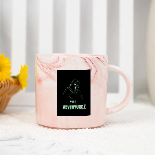 The Adventure Ghostface Marble Mugs