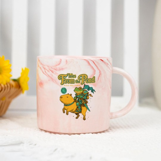 Tales From The Pond Marble Mugs
