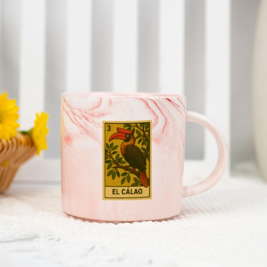 EL CÁLAO - THE KALAW - LA LOTERÍA Marble Mugs