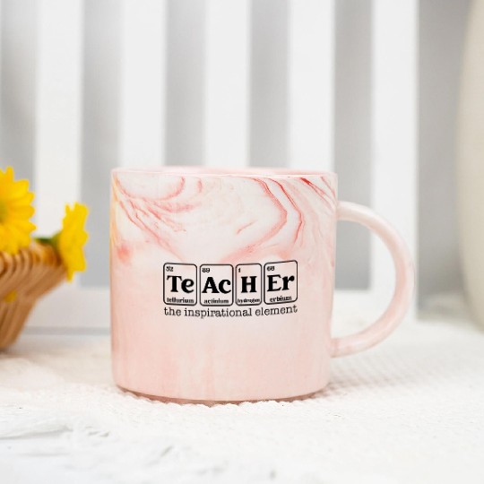 Teacher Appreciation Teacher Life Marble Mugs