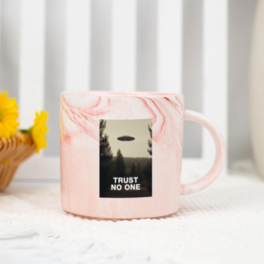 Trust No One/The X-Files poster, S01E24 1994 Marble Mugs