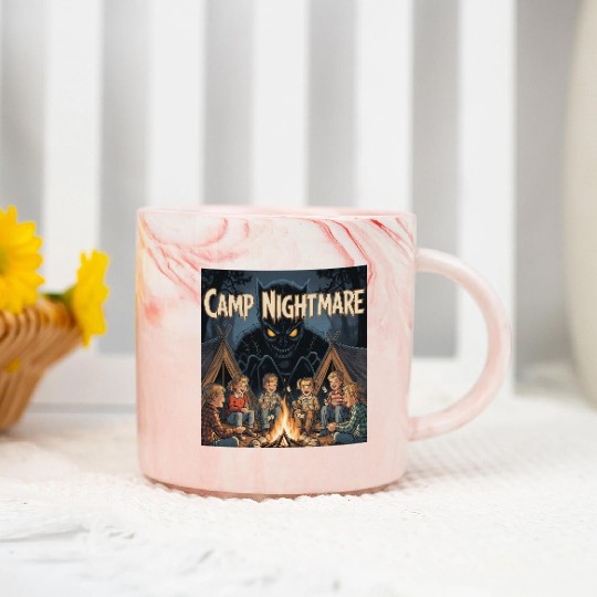 Horror Steven Rhodes, Camp Nightmare Marble Mugs