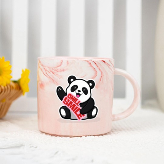 panda Marble Mugs