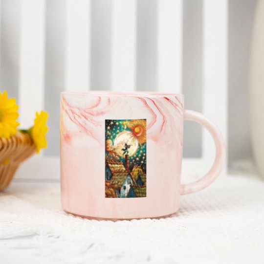 Twilight Troubadour Marble Mugs