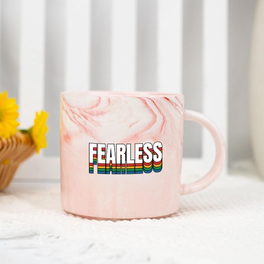 Fearless Marble Mugs
