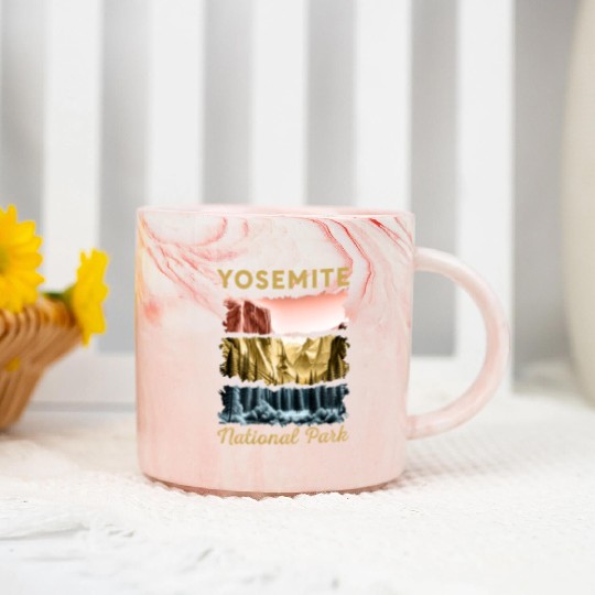 Yosemite National Park Marble Mugs