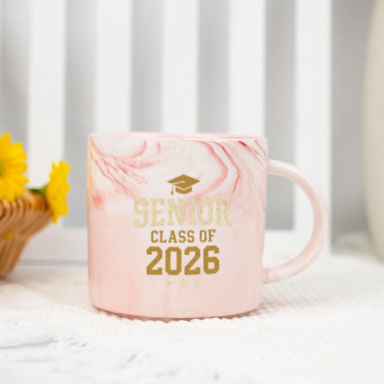 Senior Class of 2026 - Graduation Marble Mugs