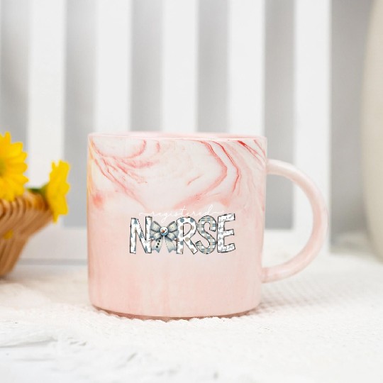 registered nurse Marble Mugs/Marble Mugs