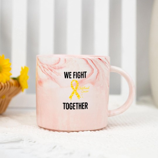 American Warrior of Strength & Awareness Marble Mugs
