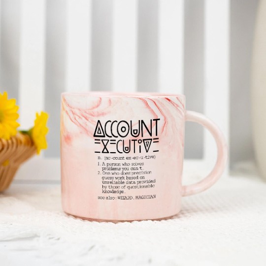 Celestial Night Sky Mandala Design Marble Mugs