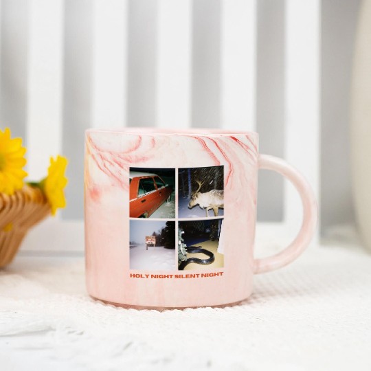 Nighttime Wilderness and Mysterious Scenes Marble Mugs