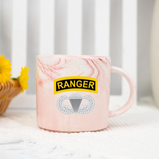 Airborne Ranger Marble Mugs