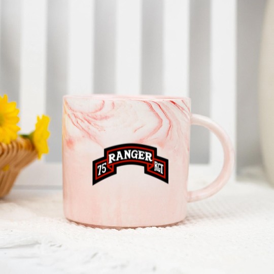 75th Ranger RGT Marble Mugs