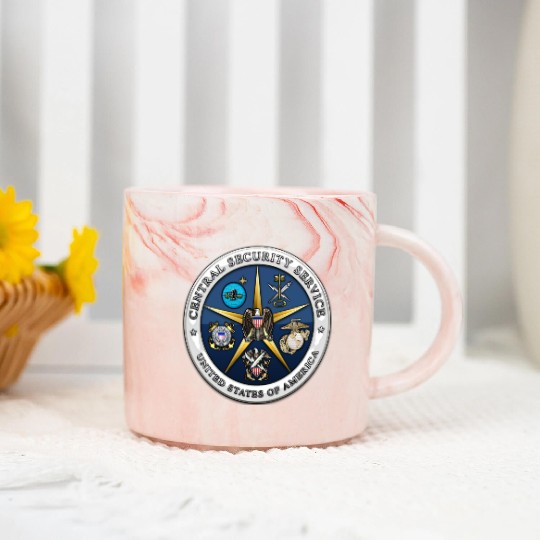 Central Security Service (CSS) Marble Mugs