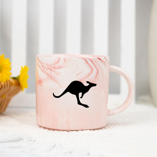 Kangaroo Marble Mugs