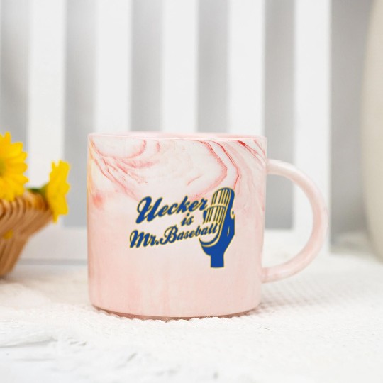 Ueck Uecker Milwaukee Mr. Baseball Marble Mugs