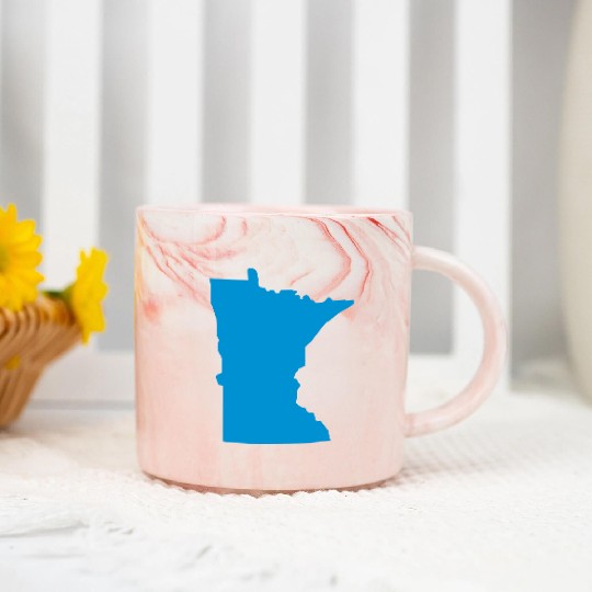 State of Minnesota Marble Mugs