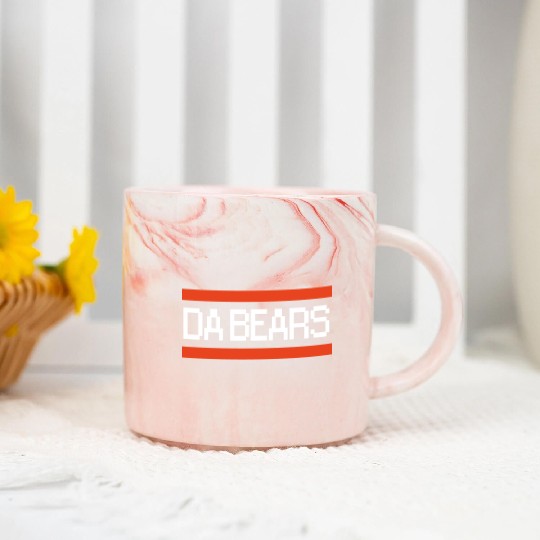 Da Bears Marble Mugs