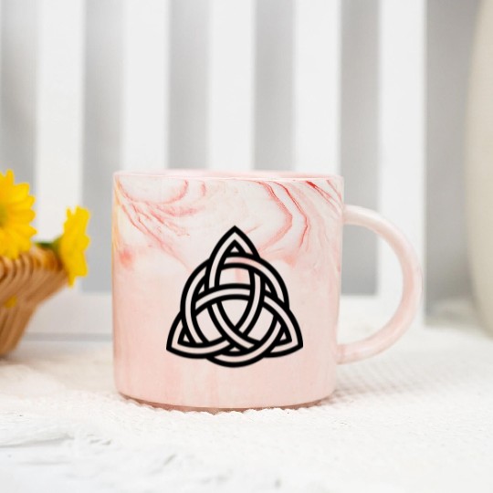 Celtic knot Marble Mugs